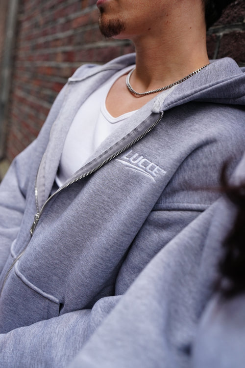 ASH GREY SHADOW ZIP